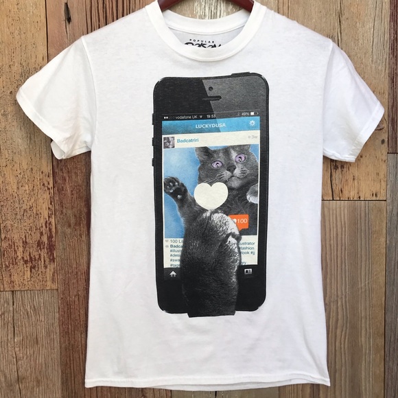 Luckydusa Cat Tee S - Picture 2 of 5